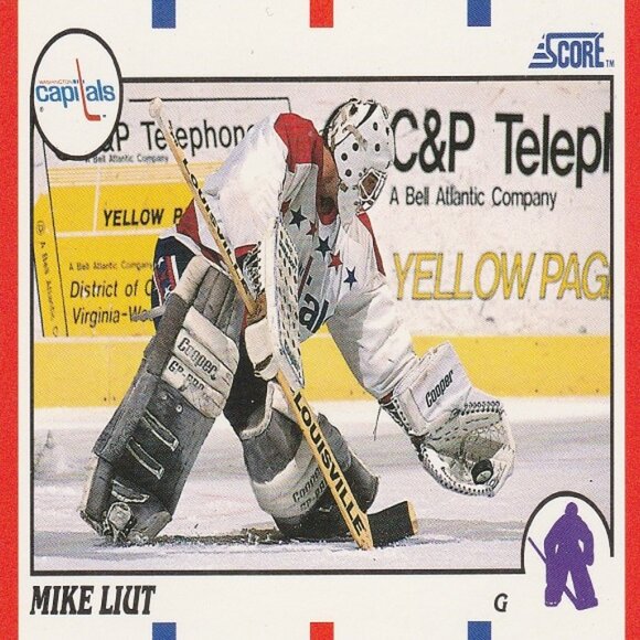 Mike Liut NHL Hockey Card Collection -5 Capitals 1 Whalers - 6 Card Set - Picture 2 of 7